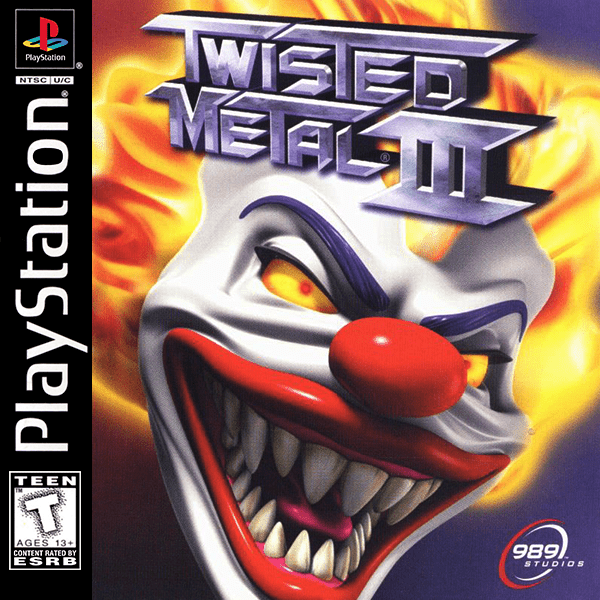 Twisted Metal 3 [Greatest Hits] box art for Playstation
